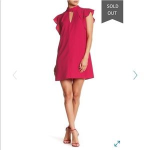 NWT. HIGH NECK KEYHOLE DRESS